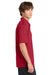 Sport-Tek K469/TK469 Mens Dri-Mesh Moisture Wicking Short Sleeve Polo Shirt Red Model Side
