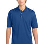 Sport-Tek Mens Dri-Mesh Moisture Wicking Short Sleeve Polo Shirt - Royal Blue