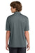 Sport-Tek K469/TK469 Mens Dri-Mesh Moisture Wicking Short Sleeve Polo Shirt Steel Grey Model Back