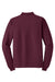 Port Authority K500LS/TLK500LS Mens Silk Touch Wrinkle Resistant Long Sleeve Polo Shirt Burgundy Flat Back