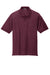 Port Authority K500P/TLK500P Mens Silk Touch Wrinkle Resistant Short Sleeve Polo Shirt w/ Pocket Burgundy Flat Front