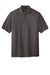 Port Authority K500/TLK500/K500ES Mens Silk Touch Wrinkle Resistant Short Sleeve Polo Shirt Heather Charcoal Grey Flat Front