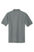 Port Authority K500/TLK500/K500ES Mens Silk Touch Wrinkle Resistant Short Sleeve Polo Shirt Cool Grey Flat Back