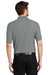 Port Authority K500/TLK500/K500ES Mens Silk Touch Wrinkle Resistant Short Sleeve Polo Shirt Cool Grey Model Back