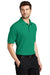 Port Authority K500/TLK500/K500ES Mens Silk Touch Wrinkle Resistant Short Sleeve Polo Shirt Kelly Green Model 3q