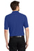 Port Authority K500/TLK500/K500ES Mens Silk Touch Wrinkle Resistant Short Sleeve Polo Shirt Royal Blue Model Back