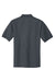 Port Authority K500/TLK500/K500ES Mens Silk Touch Wrinkle Resistant Short Sleeve Polo Shirt Steel Grey Flat Back
