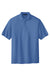 Port Authority K500/TLK500/K500ES Mens Silk Touch Wrinkle Resistant Short Sleeve Polo Shirt Ultramarine Blue Flat Front