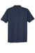 Port Authority K5200 Mens Silk Touch Performance Moisture Wicking Short Sleeve Polo Shirt Navy Blue Flat Back