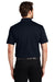 Port Authority K527/TLK527 Mens Tech Moisture Wicking Short Sleeve Polo Shirt Dark Navy Blue Model Back