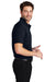 Port Authority K527/TLK527 Mens Tech Moisture Wicking Short Sleeve Polo Shirt Dark Navy Blue Model Side