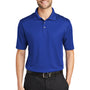 Port Authority Mens Performance Moisture Wicking Short Sleeve Polo Shirt - Hyper Blue