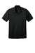 Port Authority K540/TLK540 Mens Silk Touch Performance Moisture Wicking Short Sleeve Polo Shirt Black Flat Front