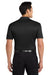 Port Authority K540/TLK540 Mens Silk Touch Performance Moisture Wicking Short Sleeve Polo Shirt Black Model Back