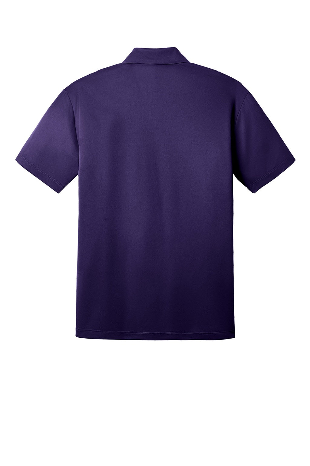 Port Authority K540/TLK540 Mens Silk Touch Performance Moisture Wicking Short Sleeve Polo Shirt Bright Purple Flat Back