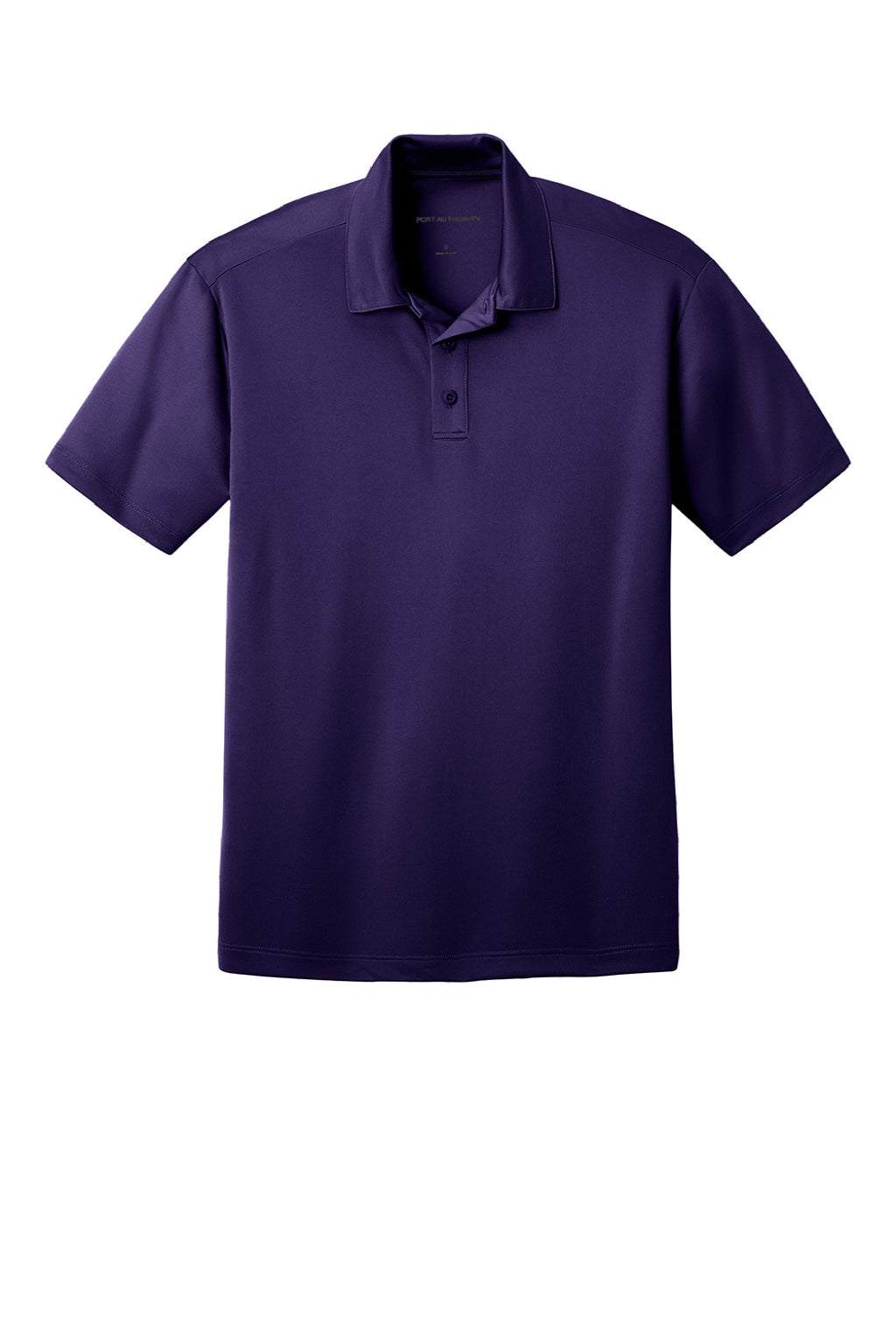 Port Authority K540/TLK540 Mens Silk Touch Performance Moisture Wicking Short Sleeve Polo Shirt Bright Purple Flat Front