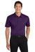 Port Authority K540/TLK540 Mens Silk Touch Performance Moisture Wicking Short Sleeve Polo Shirt Bright Purple Model Front