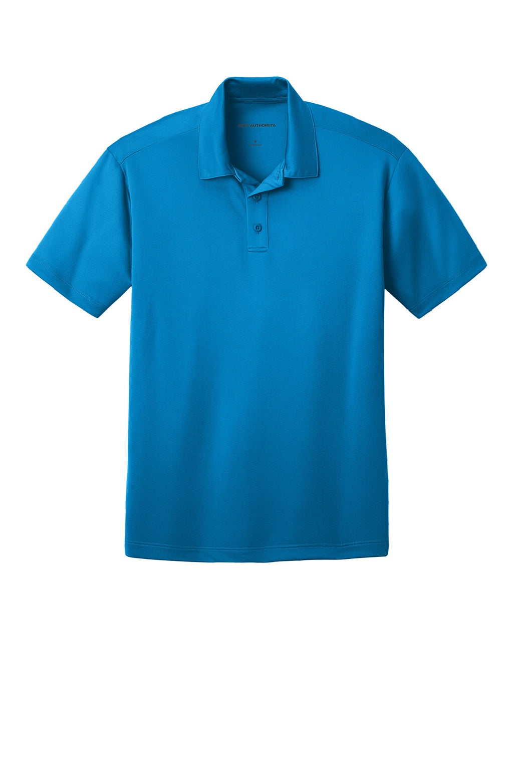 Port Authority K540/TLK540 Mens Silk Touch Performance Moisture Wicking Short Sleeve Polo Shirt Brilliant Blue Flat Front
