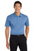 Port Authority K540/TLK540 Mens Silk Touch Performance Moisture Wicking Short Sleeve Polo Shirt Carolina Blue Model Front