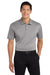 Port Authority K540/TLK540 Mens Silk Touch Performance Moisture Wicking Short Sleeve Polo Shirt Gusty Grey Model Front