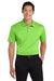 Port Authority K540/TLK540 Mens Silk Touch Performance Moisture Wicking Short Sleeve Polo Shirt Lime Green Model Front