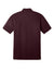 Port Authority K540/TLK540 Mens Silk Touch Performance Moisture Wicking Short Sleeve Polo Shirt Maroon Flat Back