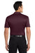 Port Authority K540/TLK540 Mens Silk Touch Performance Moisture Wicking Short Sleeve Polo Shirt Maroon Model Back