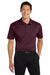 Port Authority K540/TLK540 Mens Silk Touch Performance Moisture Wicking Short Sleeve Polo Shirt Maroon Model Front