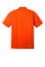 Port Authority K540/TLK540 Mens Silk Touch Performance Moisture Wicking Short Sleeve Polo Shirt Neon Orange Flat Back