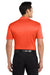 Port Authority K540/TLK540 Mens Silk Touch Performance Moisture Wicking Short Sleeve Polo Shirt Neon Orange Model Back