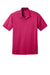 Port Authority K540/TLK540 Mens Silk Touch Performance Moisture Wicking Short Sleeve Polo Shirt Raspberry Pink Flat Front