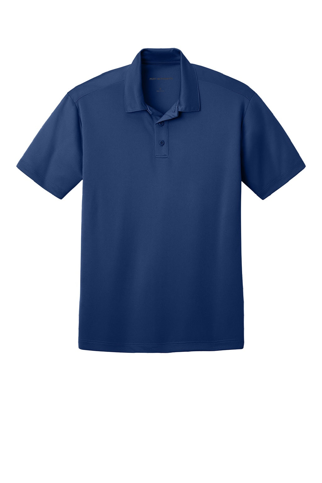 Port Authority K540/TLK540 Mens Silk Touch Performance Moisture Wicking Short Sleeve Polo Shirt Royal Blue Flat Front