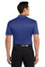 Port Authority K540/TLK540 Mens Silk Touch Performance Moisture Wicking Short Sleeve Polo Shirt Royal Blue Model Back