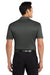 Port Authority K540/TLK540 Mens Silk Touch Performance Moisture Wicking Short Sleeve Polo Shirt Steel Grey Model Back