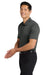 Port Authority K540/TLK540 Mens Silk Touch Performance Moisture Wicking Short Sleeve Polo Shirt Steel Grey Model Side