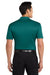 Port Authority K540/TLK540 Mens Silk Touch Performance Moisture Wicking Short Sleeve Polo Shirt Teal Green Model Back