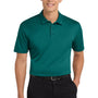 Port Authority Mens Silk Touch Performance Moisture Wicking Short Sleeve Polo Shirt - Teal Green