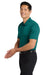 Port Authority K540/TLK540 Mens Silk Touch Performance Moisture Wicking Short Sleeve Polo Shirt Teal Green Model Side