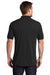 Port Authority K567 Mens 5-1 Performance Moisture Wicking Short Sleeve Polo Shirt Black Model Back