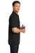 Port Authority K567 Mens 5-1 Performance Moisture Wicking Short Sleeve Polo Shirt Black Model Side