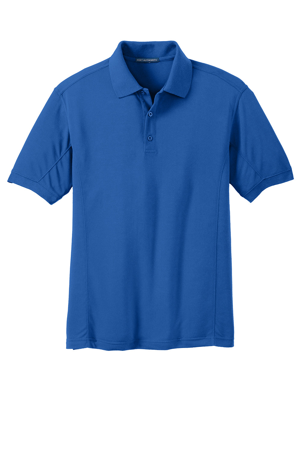 Port Authority K567 Mens 5-1 Performance Moisture Wicking Short Sleeve Polo Shirt Cobalt Blue Flat Front