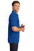Port Authority K567 Mens 5-1 Performance Moisture Wicking Short Sleeve Polo Shirt Cobalt Blue Model Side