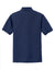 Port Authority K567 Mens 5-1 Performance Moisture Wicking Short Sleeve Polo Shirt True Navy Blue Flat Back