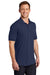 Port Authority K567 Mens 5-1 Performance Moisture Wicking Short Sleeve Polo Shirt True Navy Blue Model 3q