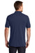 Port Authority K567 Mens 5-1 Performance Moisture Wicking Short Sleeve Polo Shirt True Navy Blue Model Back