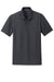 Port Authority K572 Mens Dry Zone Moisture Wicking Short Sleeve Polo Shirt Battleship Grey Flat Front