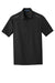 Port Authority K580 Mens Moisture Wicking Short Sleeve Polo Shirt Black Flat Front