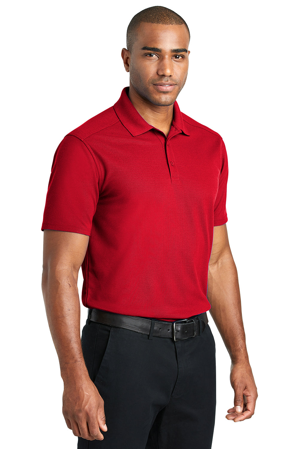 apple red mens dress shirt Men's Red Long Sleeve Dress Shirt 15.5 34/35 / Red