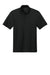Port Authority K620 Mens Plaited Pique Short Sleeve Polo Shirt Deep Black Flat Front