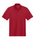 Port Authority K620 Mens Plaited Pique Short Sleeve Polo Shirt Rich Red Flat Front